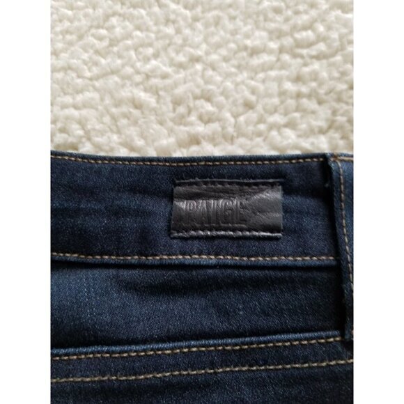 Paige Hoxton Ultra Skinny Ankle Jean Dark Blue Women's Size 28 - Picture 7 of 13